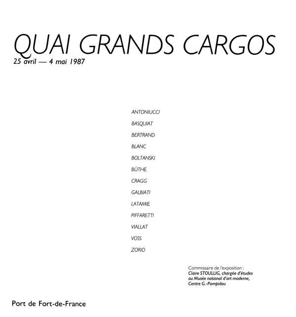 Quai Grands Cargos